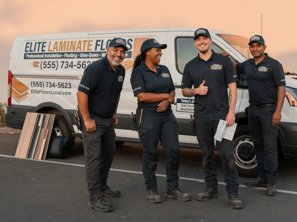 Laminate flooring installation company in Emden, IL